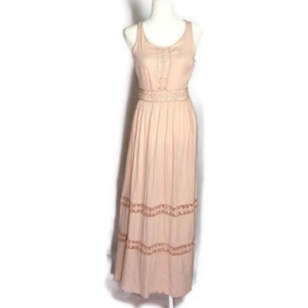 Forever 21 Exclusive soft pink maxi dress